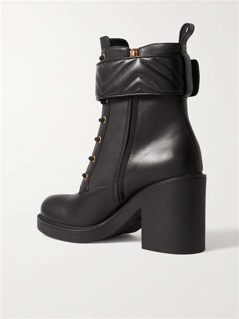 leather ankle booties gucci|Gucci marmont ankle boots.